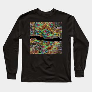 Android dream glitch Long Sleeve T-Shirt